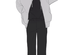 갑타 전신 아크릴 스탠드 유료 도안