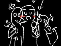 공미 님 단색 반신 3인