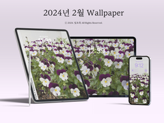 [공유]2024년 02월 배경화면 (아이패드 가로세로가능, 아이폰)