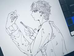 <개미의 입맞춤> 캐릭터 프로필 작업