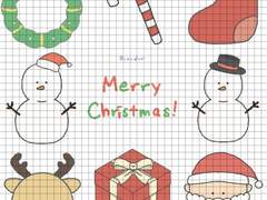 [Boradori] 🎅🏻크리스마스 모두 모아 디지털 스티커🎄