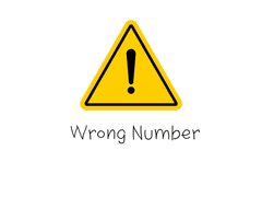 Wrong number