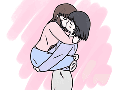 우리&은하 낙서3