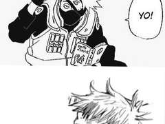 하여간 은발들은 上 -하타케 카카시 -