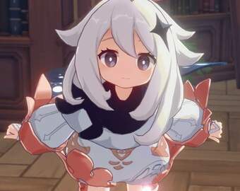 { 원신 } 페이몬으로 인해서 진땀을 빼고 있는 드림주