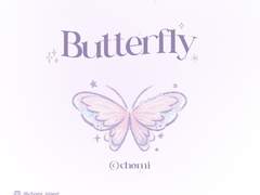 CHOMI│apk 봄나비 연보라 카카오톡 테마 - 안드로이드