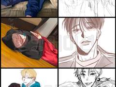 방방이 낙서 그림 커미션