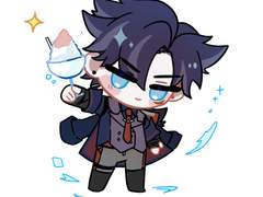 빙수 만드는 라이오슬리