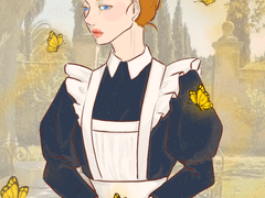 메이드 커미션 일러스트