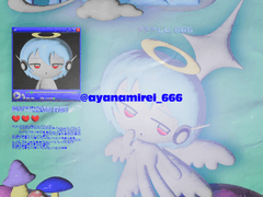 [에반게리온] cyber angel rei 도안 무료배포