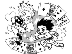 왁자지껄 낙서 SD 커미션