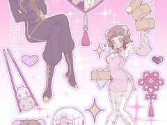 𓊆ྀི판스티커 커미션｡:°ஐ𓊇ྀི