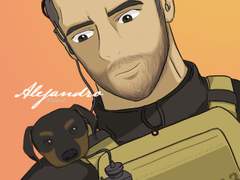 콜 오브 듀티 모던 워페어 : 알레한드로 낙서