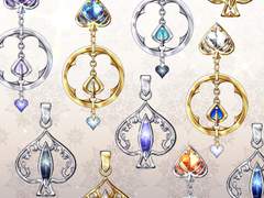 [심플 소재] 어디서나 착! 붙는 로열 스페이드 귀걸이 A (10종)