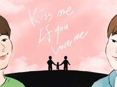 팬아트를 선물받았어요