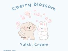 apk│CHOMI 벚꽃 율끼 크림 카카오톡 테마 - 안드로이드