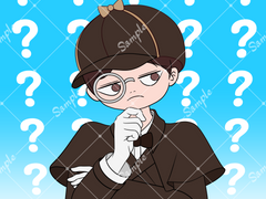 [1000p] 데포르메 물음표 패턴