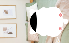 이명헌 정우성 고양이 포토카드 도안 공유