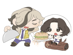 말랑말랑 찹싹떡 SD커미션