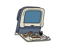 1화. 기내식은 맛없어