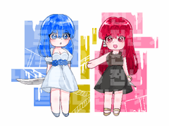 💟SD 도트 전신 커미션💟