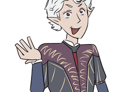 발더게 낙서 조금