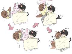 웰시큥 & 깜냥됴 낮잠시간