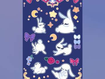 🎀흰토끼 스페셜 굿노트 스티커🎀