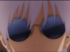 앞머리가 이상하고 착해보이는 애