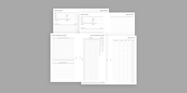 [A6 | PDF 다운로드] BOOK REPORT 독서 기록: 𝒕𝒆𝒎𝒑𝒍𝒂𝒕𝒆𝒔 𝒂𝒓𝒄𝒉𝒊𝒗𝒆𝒔