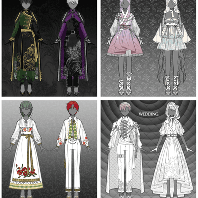 Dress up! 의상 디자인 리퀘스트 할인: ポスタイプコレクション