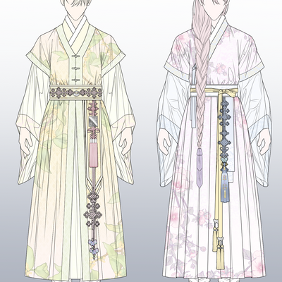 리퀘스트-한복 의상 디자인 (이벤트성)