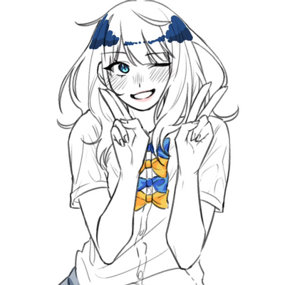 리퀘스트-💙최소가 500P!!! ONLY여성or장발남성 포인트채색 낙서 리퀘스트 해드립니다!💙