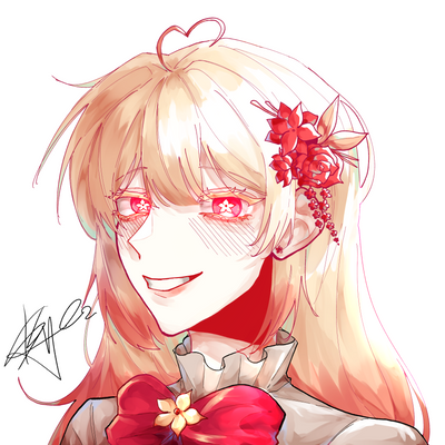 리퀘스트-4가지 맛 두상 낙서 커미션