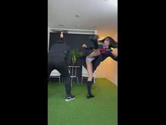 회축발차기__여자치마