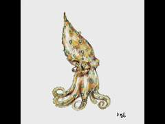 푸른고리문어 그리는 방법