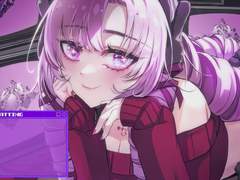 레트로 애니메이션 검은토끼와 함께🐰