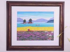 봄이 오는 길목, 남해안 봄풍경 - 마음치유를 위한 힐링 풍경화