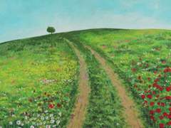 마음이 따뜻해지는 서정적인 초원풍경