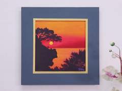 해돋이 일출 그리기, 이보다 더 쉽게 그리는 방법은 없어요!!