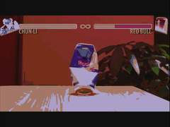 춘리 VS 레드 불 - 스톱 애니메이션