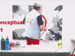 "알"을 위한 4각 변주 - 퍼포먼스 액션페인팅