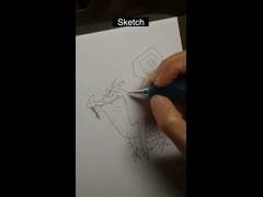 Dragon paint in 43 sec!